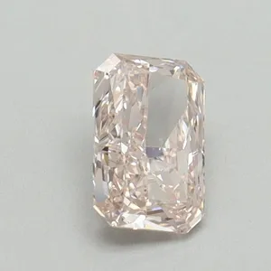 0.61ct RADIANT Fancy Light Pink VS1 Coloured Lab diamond