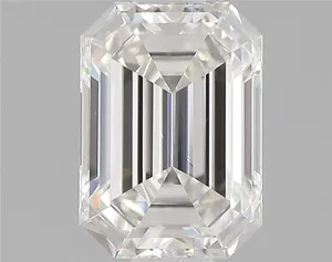 0.48ct EMERALD H VS1 Natural diamond