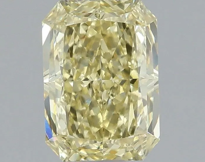1.05ct RADIANT Fancy Intense Yellow VVS2 Coloured Lab diamond