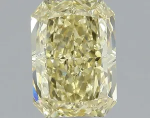 1.05ct RADIANT Fancy Intense Yellow VVS2 Coloured Lab diamond