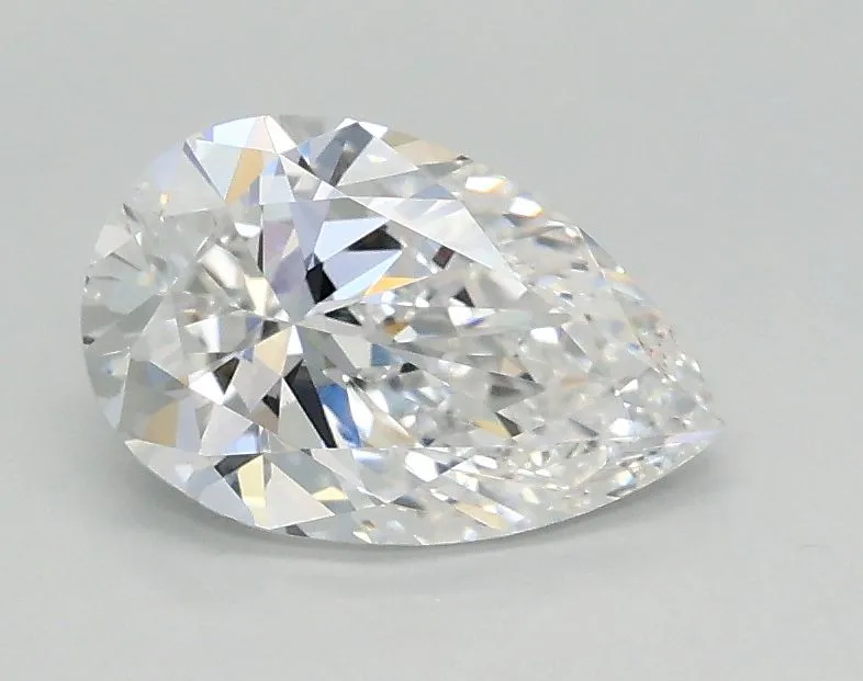 0.88ct PEAR D VVS2 Lab Grown diamond
