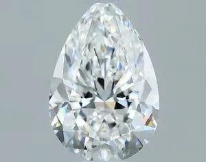 0.42ct PEAR F VVS1 Natural diamond