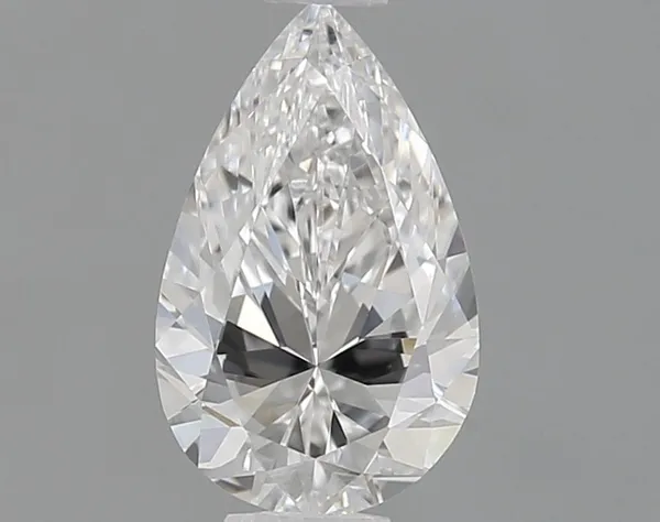 0.61ct PEAR D VVS2 Lab diamond