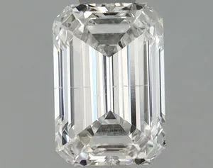 0.73ct EMERALD F VS2 Lab diamond