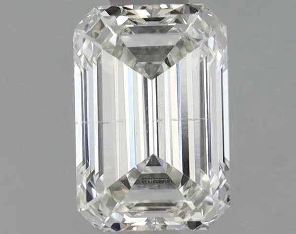 0.73ct EMERALD F VS2 Lab diamond