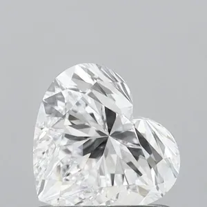 0.81ct HEART D VVS2 Natural diamond