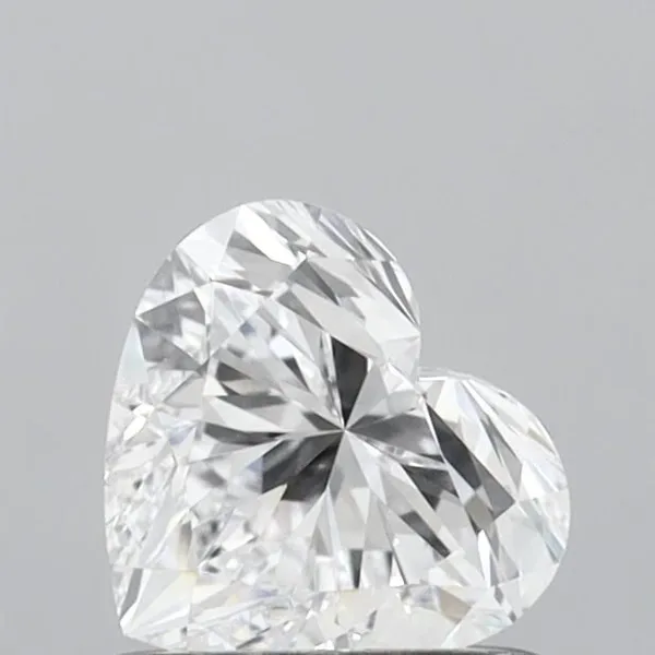 0.81ct HEART D VVS2 Natural diamond