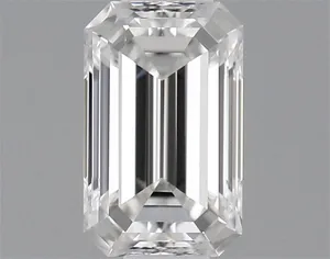 0.5ct EMERALD F SI1 Natural diamond