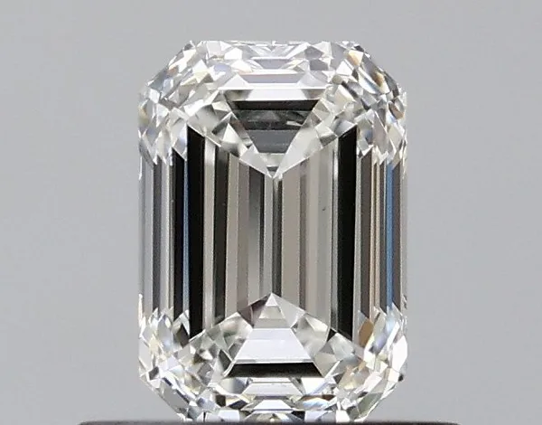 0.63ct EMERALD H VVS2 Natural diamond