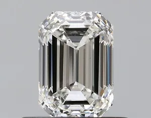 0.63ct EMERALD H VVS2 Natural diamond