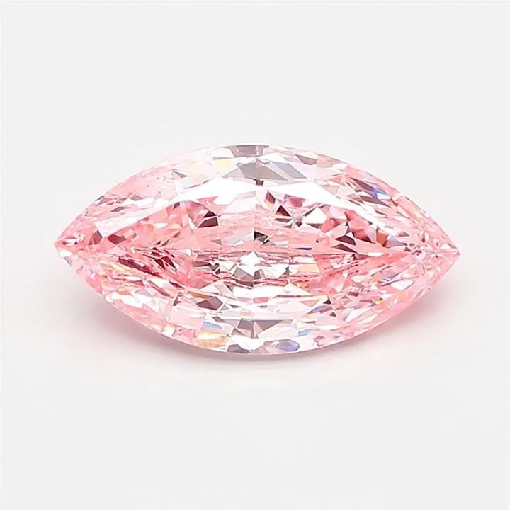 2.09ct MARQUISE Fancy Vivid Pink VVS2 Coloured Lab diamond