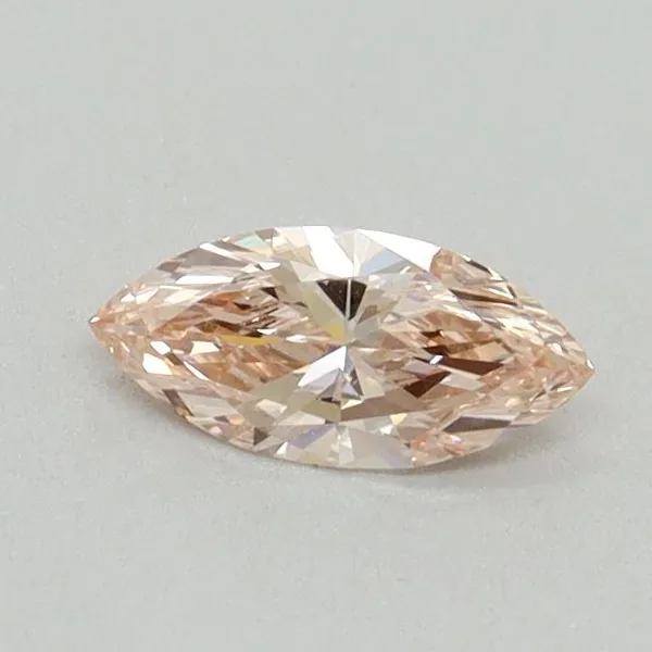 0.3ct MARQUISE Fancy Pink VS2 Coloured Lab diamond