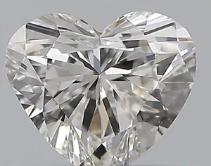 0.4ct HEART F VVS2 Natural diamond
