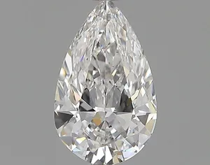 0.5ct PEAR E VS2 Natural diamond