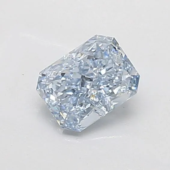 1.32ct RADIANT Fancy Blue VS1 Coloured Lab diamond