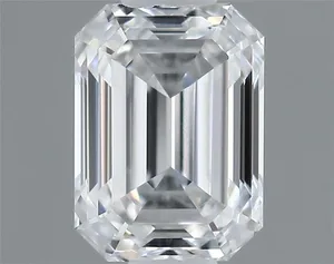 0.31ct EMERALD D VVS2 Natural diamond