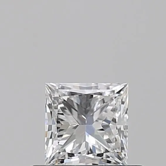 0.51ct PRINCESS E VS2 Natural diamond