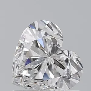 1.01ct HEART F SI2 Natural diamond