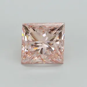 5.03ct PRINCESS Fancy Intense Pink VS2 Coloured Lab diamond