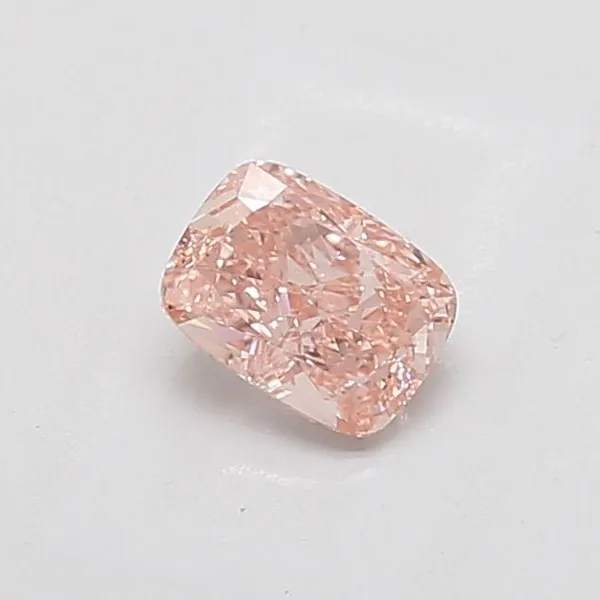 1.04ct CUSHION Fancy Intense Pink VVS2 Coloured Lab diamond