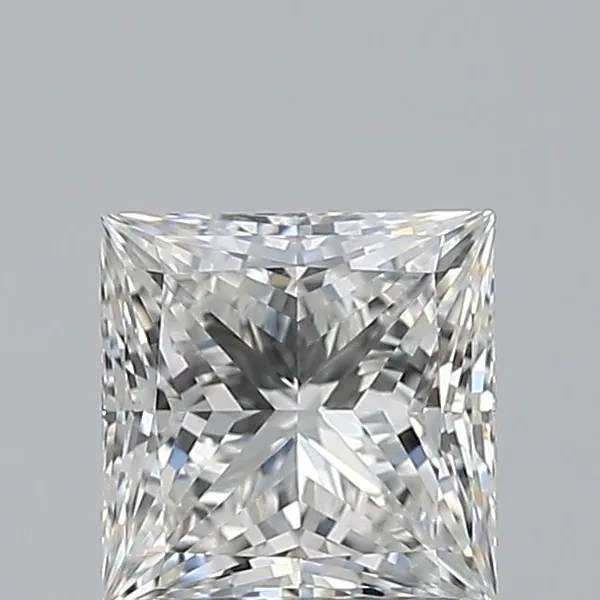 0.72ct PRINCESS F VVS1 Natural diamond