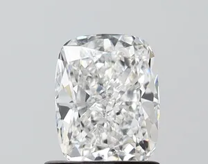 1.08ct CUSHION Fancy Intense Yellow VS1 Coloured Lab diamond