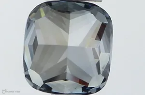 0.53ct CUSHION Fancy Vivid Blue VS2 Coloured Lab diamond