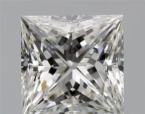 0.67ct PRINCESS F VVS2 Natural diamond
