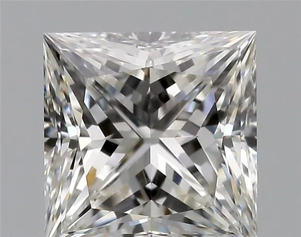 0.67ct PRINCESS F VVS2 Natural diamond