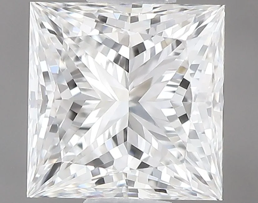 0.54ct PRINCESS F VVS2 Natural diamond