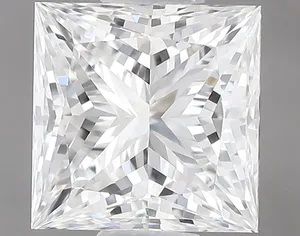 0.54ct PRINCESS F VVS2 Natural diamond