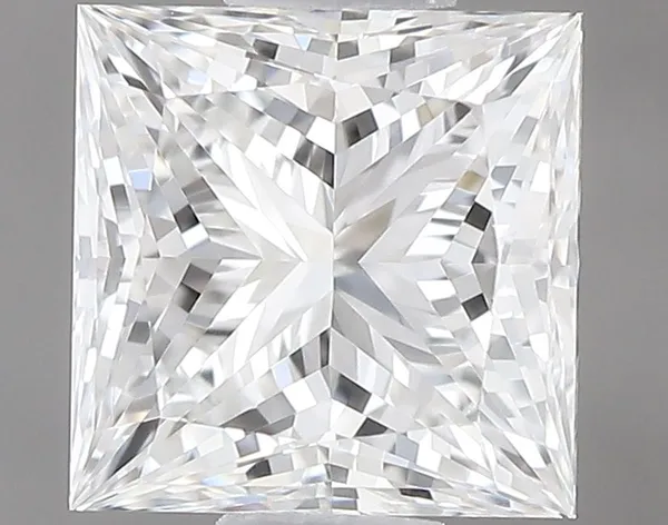 0.54ct PRINCESS F VVS2 Natural diamond