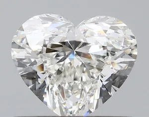 0.64ct HEART H VVS1 Natural diamond