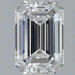 0.5ct EMERALD D VVS1 Natural diamond