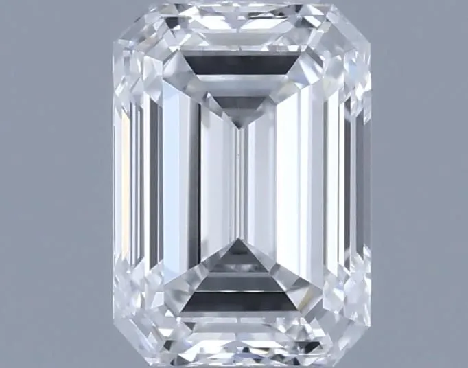 0.40ct EMERALD D VVS2 Natural diamond