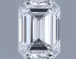 0.4ct EMERALD D VVS2 Natural diamond