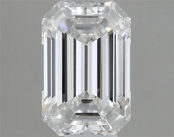 0.41ct EMERALD D VVS2 Natural diamond