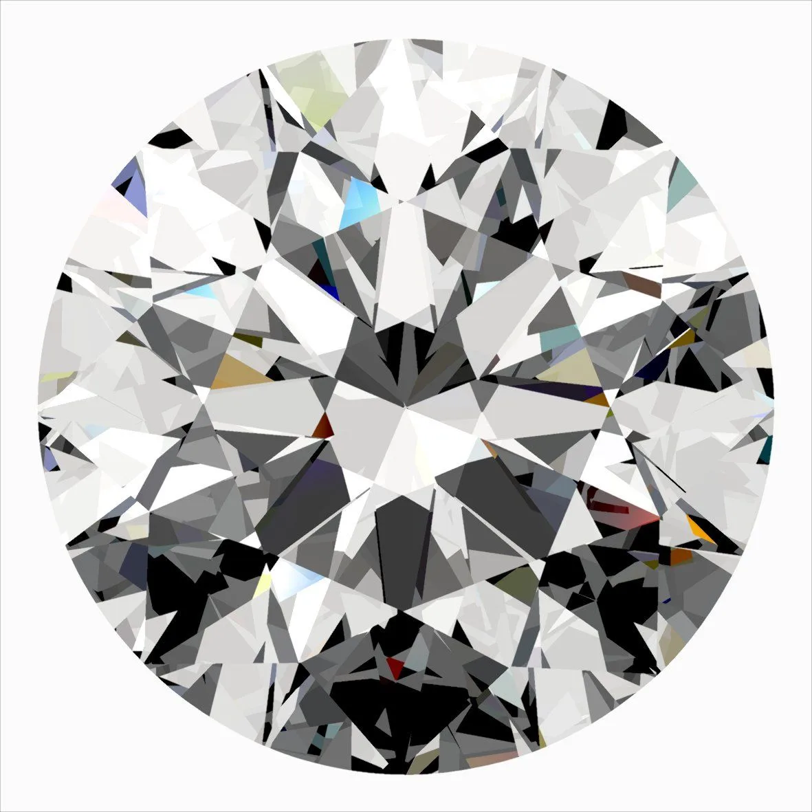 0.33ct ROUND F SI2 Natural diamond