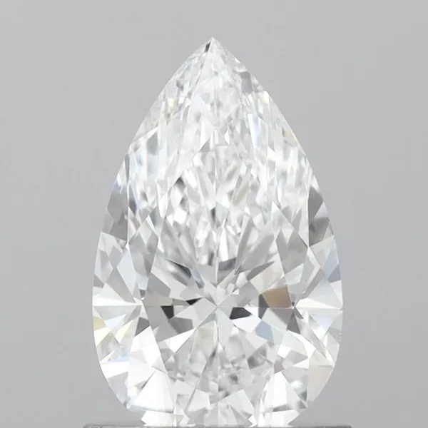 0.51ct PEAR D VVS1 Lab diamond