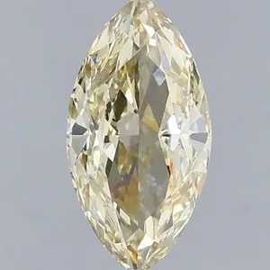 1.05ct MARQUISE Fancy Light Yellow VVS2 Coloured Lab diamond