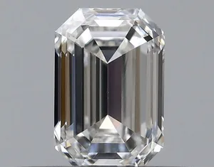 0.36ct EMERALD F VVS2 Natural diamond