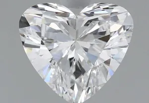 1.01ct HEART E VVS1 Lab diamond