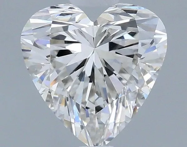 1ct HEART G VVS2 Lab diamond