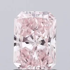 0.49ct RADIANT Fancy Intense Pink VVS2 Coloured Lab diamond