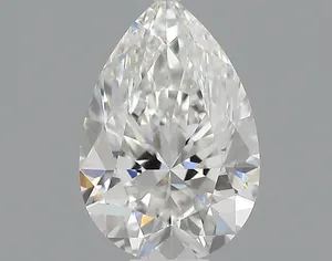 0.51ct PEAR F VS2 Natural diamond