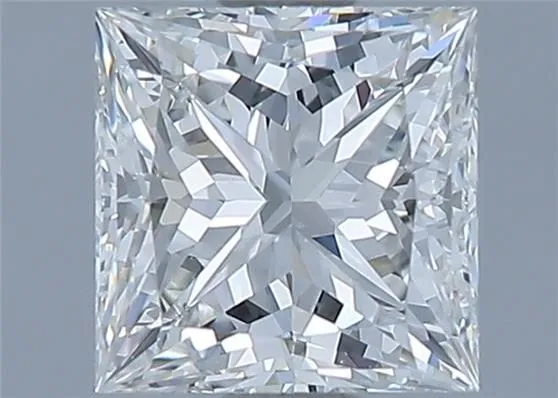 0.91ct PRINCESS G VVS1 Natural diamond