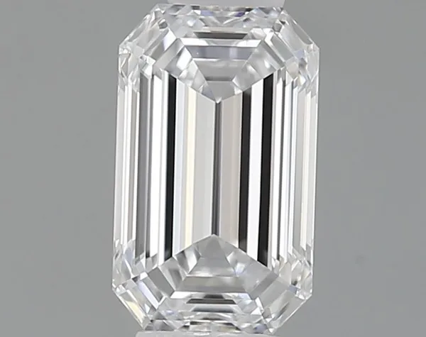 0.4ct EMERALD D VVS1 Lab diamond