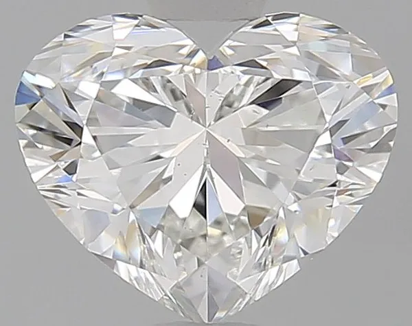 1ct HEART G SI1 Natural diamond