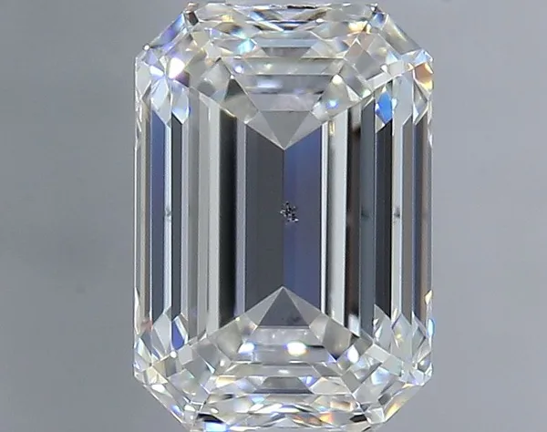 0.84ct EMERALD F SI1 Natural diamond