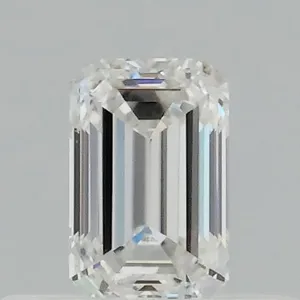 0.35ct EMERALD E VVS2 Lab diamond